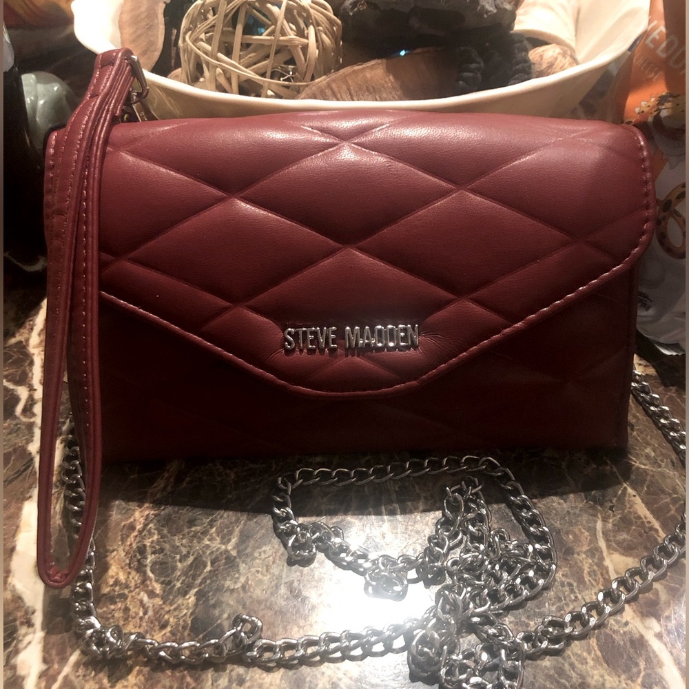 Steve Madden brand new maroon crossbody purse